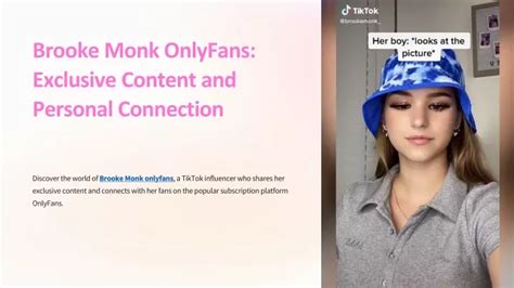 does brooke monk have a only fans|brooke monk stories.